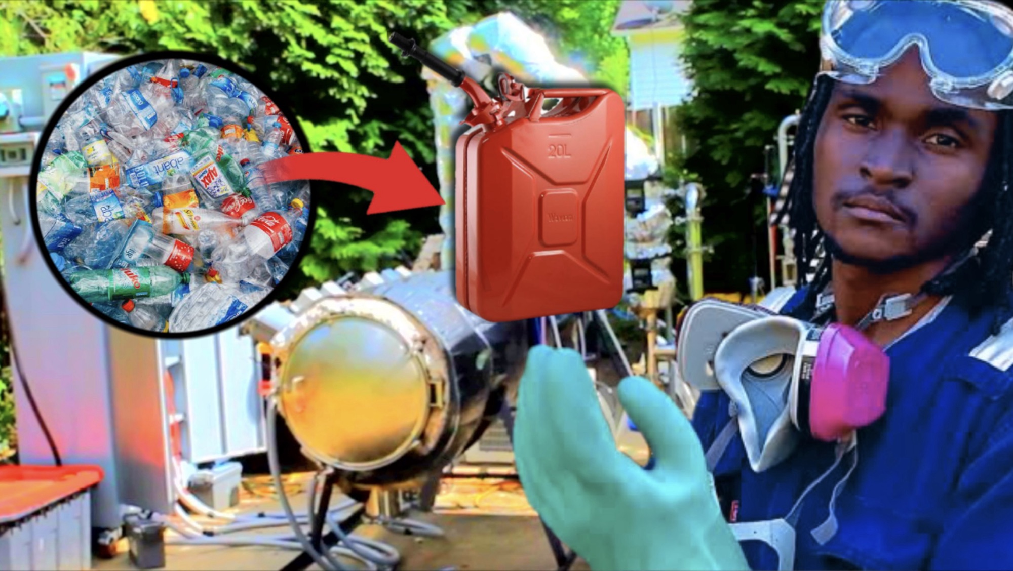 This Kid Turns Plastic Into Fuel — But Is He Really the First?